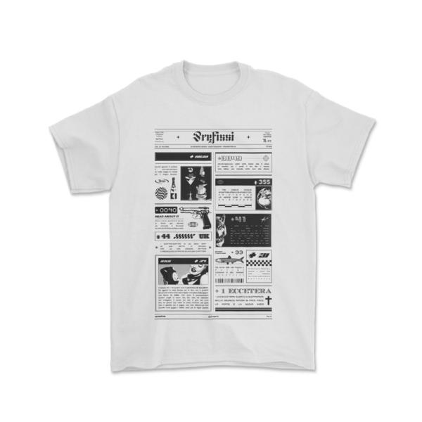 T-SHIRT PREFISSI WHITE