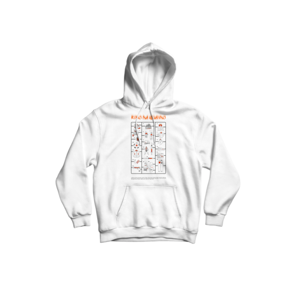 RIMO DA QUANDO WHITE HOODIE