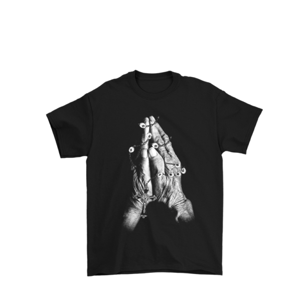 T-SHIRT PRAY BLACK