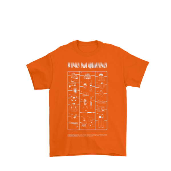 RIMO DA QUANDO ORANGE T-SHIRT