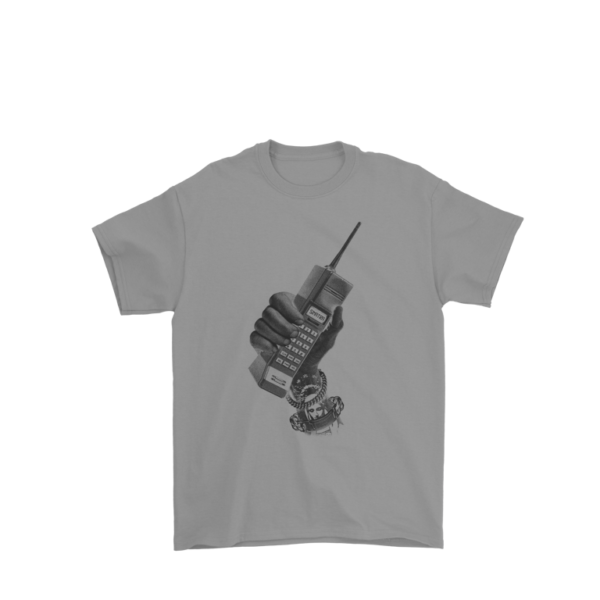 T-SHIRT TRAP-PHONE GREY