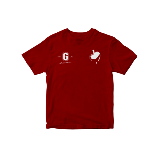 OH MAMMA MIA T-SHIRT BORDEAUX